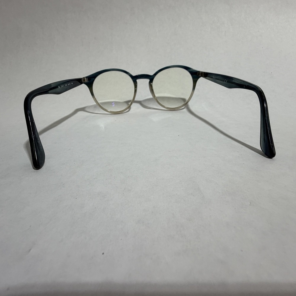 Ray-Ban RB2180-V Eyeglasses Frame Blue Gradient Round 49-21-145 Optical - Picture 4 of 9